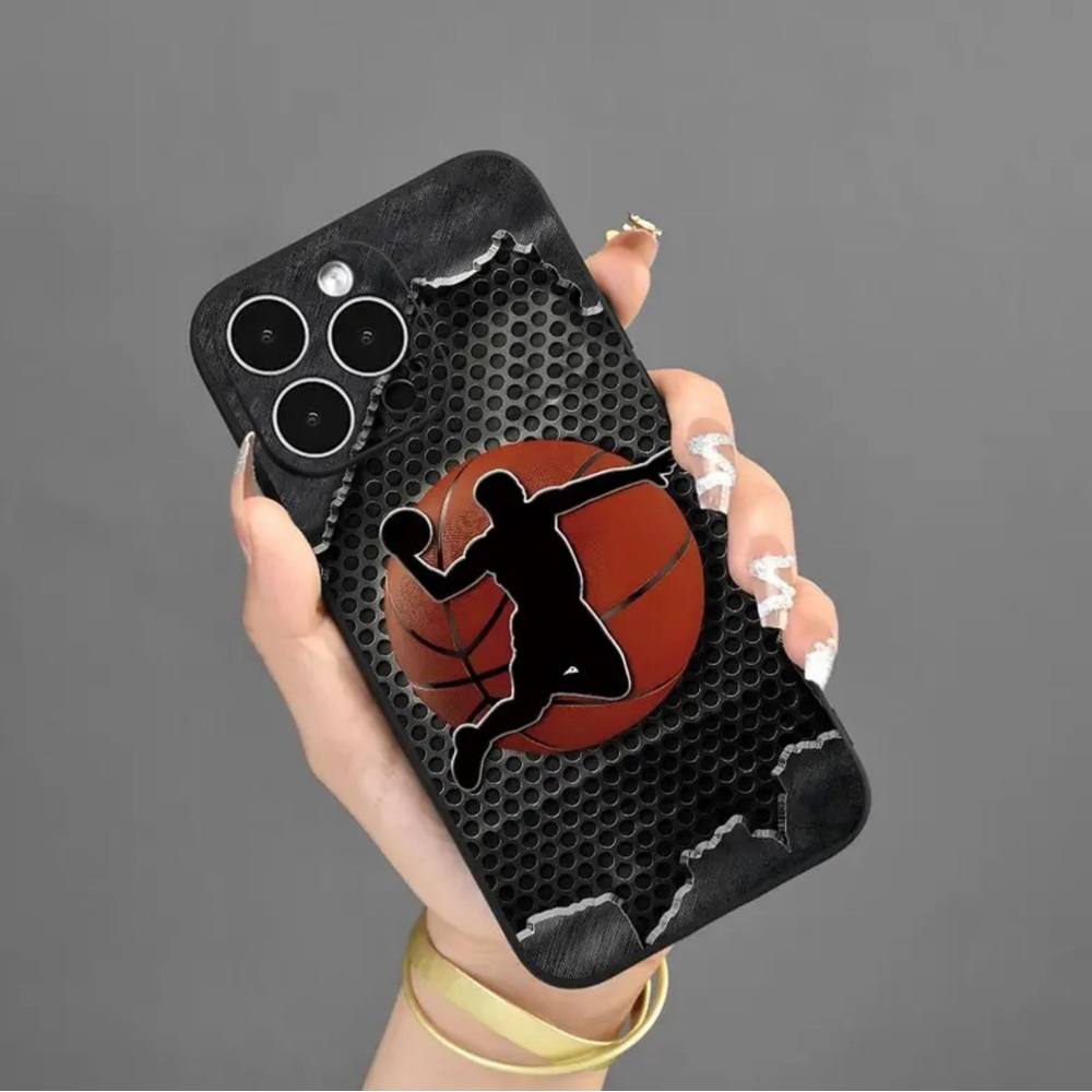 Basketball Design IPhone 15 Pro Phone Case